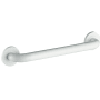 ICO Bath Round 18" Grab Bar Matte White