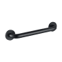 ICO Bath Round 18" Grab Bar Matte Black