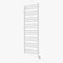 ICO Bath Tuzio Avento 23-1/2"W x 64"H 120 V Hardwired Steel Towel Warmer Matte White