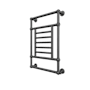 ICO Bath Tuzio Thames 23-1/2"W x 34-1/2"H 110 V Hardwired Steel Towel Warmer Brushed Nickel