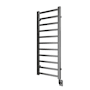 ICO Bath Tuzio Milano 19-1/2"W x 50-1/2"H 110 V Hardwired Steel Towel Warmer Chrome