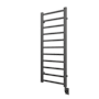 ICO Bath Tuzio Milano 19-1/2"W x 50-1/2"H 110 V Hardwired Steel Towel Warmer Brushed Nickel
