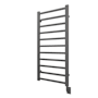 ICO Bath Tuzio Milano 23-1/2"W x 50-1/2"H 110 V Hardwired Steel Towel Warmer Brushed Nickel
