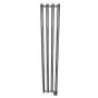 ICO Bath Tuzio Rosendal 10-1/2"W x 59"H 120 V Hardwired Steel Towel Warmer Chrome