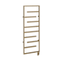 ICO Bath Tuzio Vasto 23-1/2"W x 64"H 120 V Hardwired Steel Towel Warmer PVD Brushed Bronze