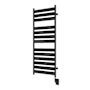 ICO Bath Tuzio Romano 19-1/2"W x 51"H 120 V Hardwired Stainless Steel Towel Warmer Matte Black