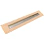 Infinity Drain 48" FCSAS 38 Linear Drain Kit with 1.5" Wedge Wire Grate Satin Bronze