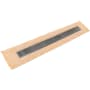 Infinity Drain 24" FCSIG 65 Linear Drain Kit with 2 1/2" Perforated Slotted Grate Gunmetal