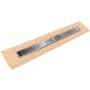 Infinity Drain 24" FCSIG 65 Linear Drain Kit with 2 1/2" Perforated Slotted Grate Polished Stainless