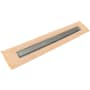Infinity Drain 32" FCSTIF 65 Linear Drain Kit with Tile Gunmetal