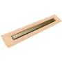Infinity Drain 32" FCSTIF 65 Linear Drain Kit with Tile Satin Bronze