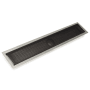 Infinity Drain 32" FFAS 100 Linear Drain Kit with 4" Wedge Wire Grate Oil Rubbed Bronze