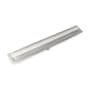 Infinity Drain 42" FFAS 38 Linear Drain Kit with 1.5" Wedge Wire Grate Matte White