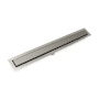 Infinity Drain 32" FF Series Complete Kit with 2-1/2" Solid Grate Satin Stainless