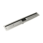 Infinity Drain 36" FFST Slot Linear Drain Kit Matte Black