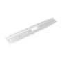 Infinity Drain 36" FFST Slot Linear Drain Kit Matte White