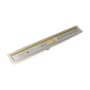 Infinity Drain 36" FFST Slot Linear Drain Kit Polished Brass