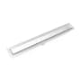 Infinity Drain 32" FFTIF 65 Linear Drain Kit with Tile Matte White