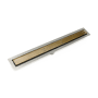 Infinity Drain 32" FFTIF 65 Linear Drain Kit with Tile Satin Bronze