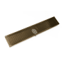 Infinity Drain 32" FXAS 100 High Flow Linear Drain Kit with Wedge Wire Grate and PVC Drain Body Satin Bronze