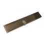 Infinity Drain 32" FXAS 100 High Flow Linear Drain Kit with Wedge Wire Grate and PVC Drain Body Satin Champagne