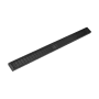 Infinity Drain 42" FXAS 65 Linear Drain Kit with Wedge Wire Grate Matte Black