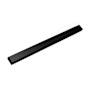 Infinity Drain 36" FX Series Complete Kit with Solid Grate Matte Black