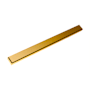 Infinity Drain 36" FX Series Complete Kit with Solid Grate Polished Gold