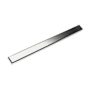 Infinity Drain 36" FX Series Complete Kit with Solid Grate Polished Stainless