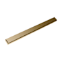 Infinity Drain 36" FX Series Complete Kit with Solid Grate Satin Bronze