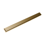 Infinity Drain 36" FXSG 65 Linear Drain Kit with Solid Grate Satin Bronze
