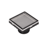 Infinity Drain 4"x4" LTD 4 Tile Drain Strainer-2" Throat Polished Stainless