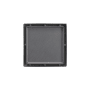 Infinity Drain 4" x 4" LTD 4 Center Drain Kit with Cast Iron Drain Body, 2" Outlet Gunmetal