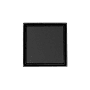 Infinity Drain 5" x 5" LTD 5 Center Drain Kit with PVC Bonded Flange, 2", 3" and 4" Outlet Matte Black