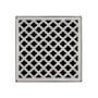 Infinity Drain Moor 5" Drain Grate Only for Select Infinity Drain Center Drains Satin Stainless