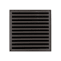 Infinity Drain Lines 5" Drain Grate Only for Select Infinity Drain Center Drains Oil Rubbed Bronze