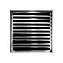Infinity Drain Lines 5" Drain Grate Only for Select Infinity Drain Center Drains Polished Stainless