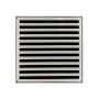 Infinity Drain Lines 5" Drain Grate Only for Select Infinity Drain Center Drains Satin Stainless