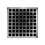 Infinity Drain Squares 5" Drain Grate Only for Select Infinity Drain Center Drains Polished Stainless