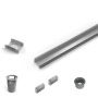 Infinity Drain 48" PVC Linear Drain Component Only Kit for S-LAG 65, S-LT 65, and S-LTIF 65 series N/A