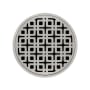 Infinity Drain Link 5" Strainer Only For Select Infinity Drain Center Drains Satin Stainless