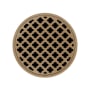 Infinity Drain Moor 5" Strainer Only For Select Infinity Drain Center Drains Satin Bronze