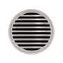 Infinity Drain Lines 5" Strainer Only For Select Infinity Drain Center Drains Satin Stainless
