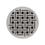 Infinity Drain Weave 5" Strainer Only For Select Infinity Drain Center Drains Satin Stainless