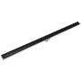 Infinity Drain 60" Site Sizable Low Profile Stainless Steel Linear Drain Complete Kit with 1-1/2" Wedge Wire Grate – Includes PVC Channel, Stop Ends, and Outlet Assembly Oil Rubbed Bronze