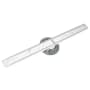 Infinity Drain 60" Site Sizable Stainless Steel Linear Drain Kit with Low Profile Tile Insert Frame – Includes Cast Iron Drain Body with 3" No Hub Outlet Matte White