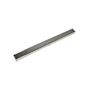 Infinity Drain 36" S-Stainless Steel Series Complete Kit with 2-1/2" Solid Grate Gunmetal