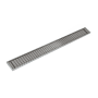 Infinity Drain 36" SAG 100 Linear Drain Complete Kit with 4" Wedge Wire Grate Satin Stainless