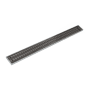 Infinity Drain 96" S-AG 100 Linear Drain Complete Kit with 4" Wedge Wire Grate Oil Rubbed Bronze