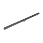 Infinity Drain 72" S-AG 38 Linear Drain Complete Kit with 1 1/2" Wedge Wire Grate Gunmetal